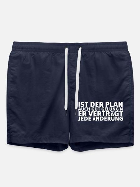 Ist der Plan auch gut gelungen - Badeshorts - French Navy