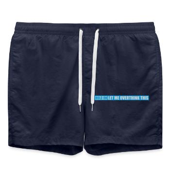 Let me overthink this - Badeshorts - French Navy - Vorne - AI Model Male 185 light (185cm)