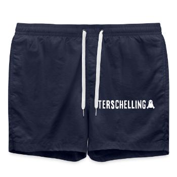 Sceau Terschelling - Short de bain - bleu marine - Devant - AI Model Male 185 light (185cm)