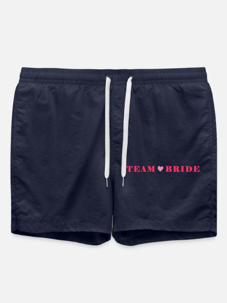 Team Bride - Swim Trunks - french navy