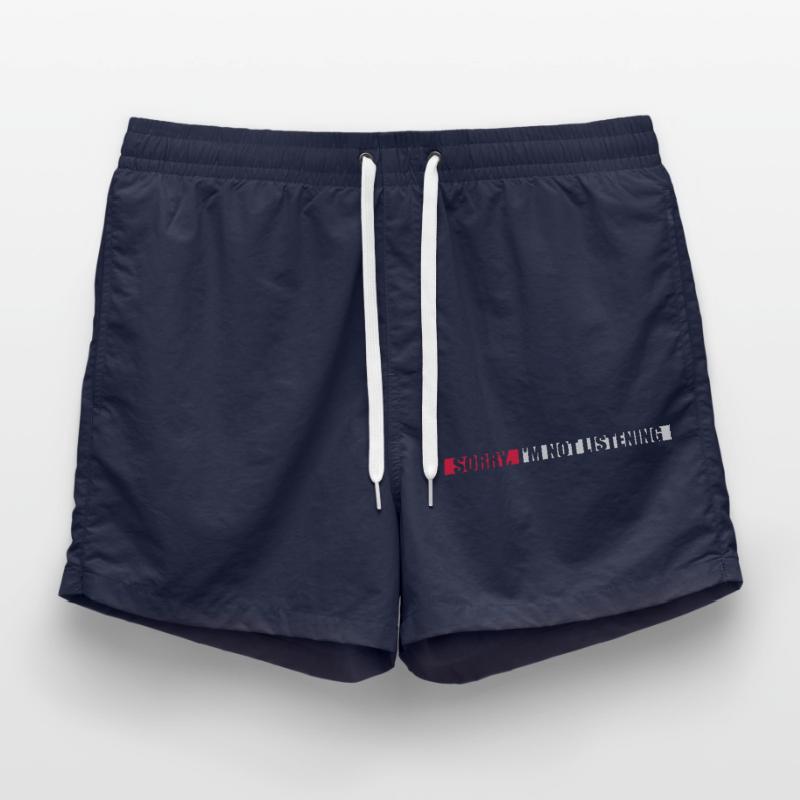 désolé de ne pas écouter Short de bain
