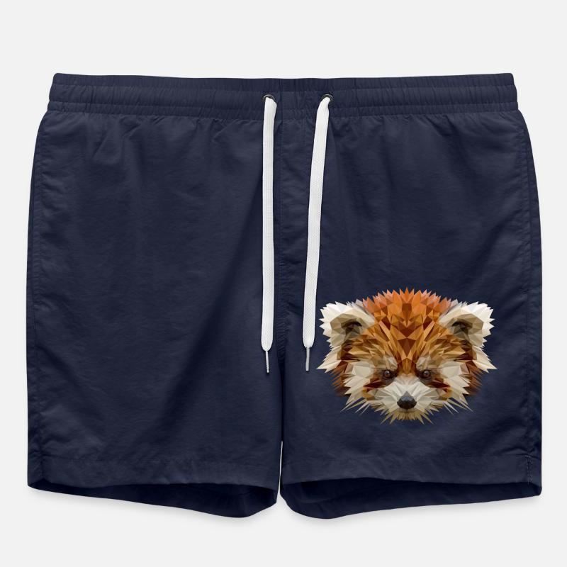 Roter Panda - Badeshorts - French Navy