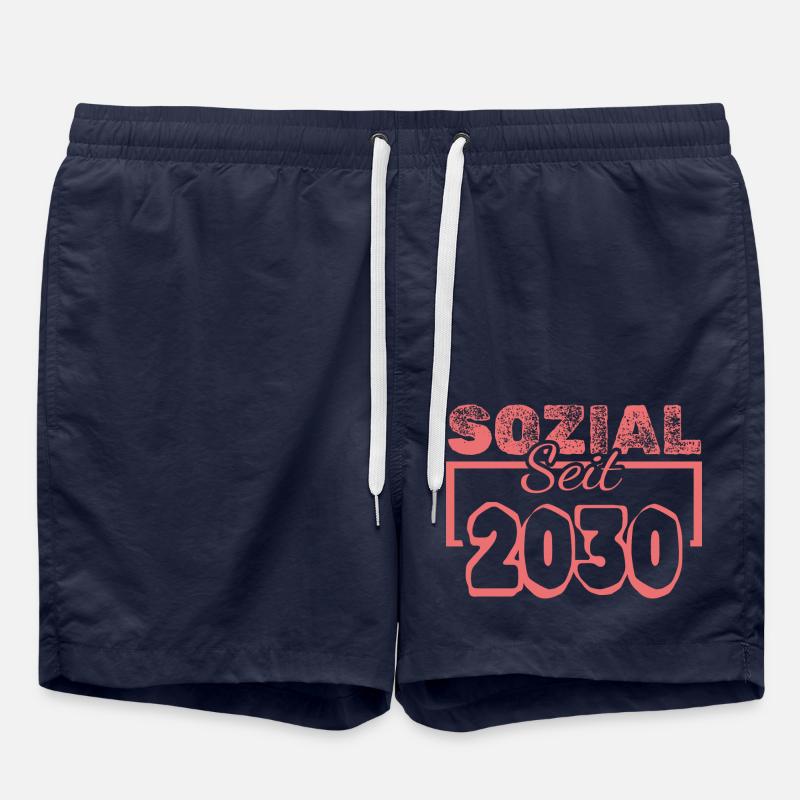 Social Workers 2030 - Swim Trunks - french navy