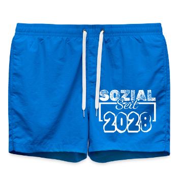 2028 - Short de bain - cobalt blue - Devant
