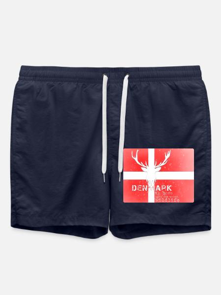 Danemark faune - Short de bain - bleu marine