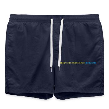 être âgé - Short de bain - bleu marine - Devant - AI Model Male 185 light (185cm)