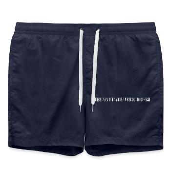 I shaved my balls - Badeshorts - French Navy - Vorne - AI Model Male 185 light (185cm)