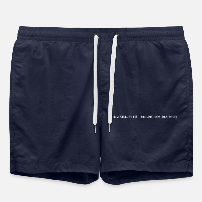 speak lyrics and sarcasm - Swim Trunks - french navy
