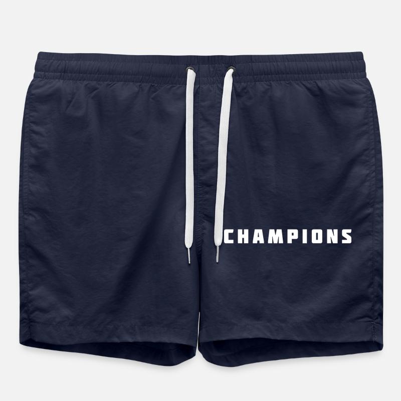 Inspiration pour les vrais champions - Short de bain - bleu marine