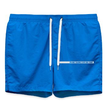 ne parler qu’au chien - Short de bain - cobalt blue - Devant