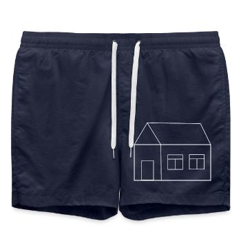 Home Houses Property - Swim Trunks - french navy - Front - AI Model Male 185 light (185cm)