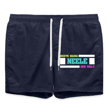 Mère Neele - Short de bain - bleu marine - Devant - AI Model Male 185 light (185cm)