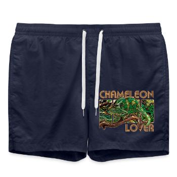 Chameleon Chameleon Lovers - Swim Trunks - french navy - Front - AI Model Male 185 light (185cm)