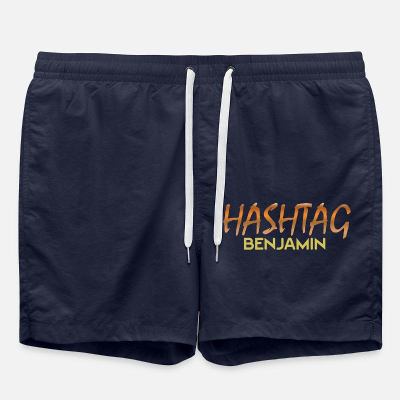 Geschenk für Benjamin - Badeshorts - French Navy
