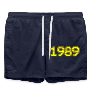 1989 - Swim Trunks - french navy - Front - AI Model Male 185 light (185cm)