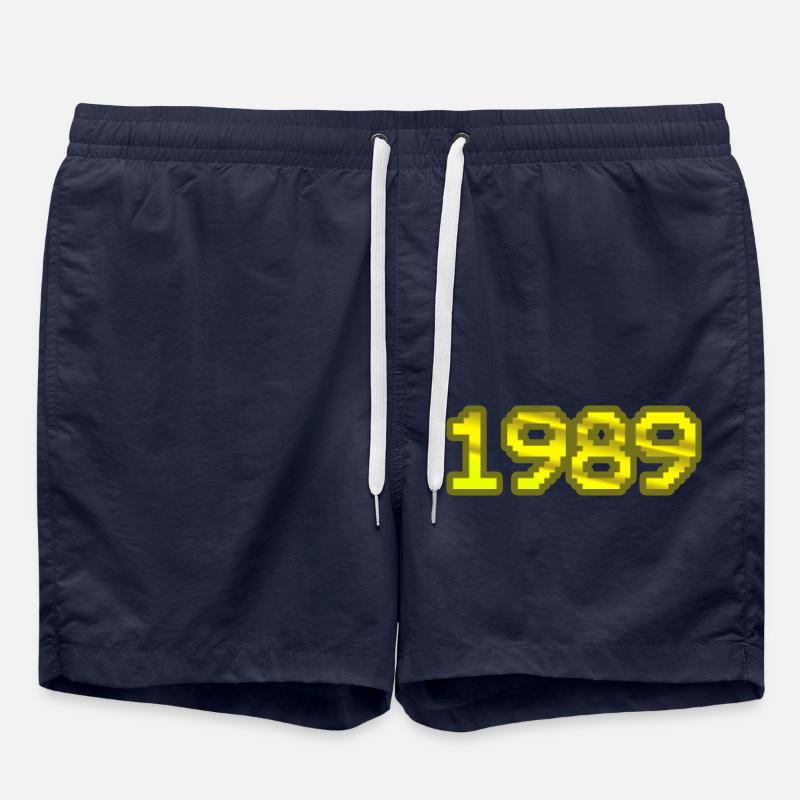 1989 - Swim Trunks - french navy