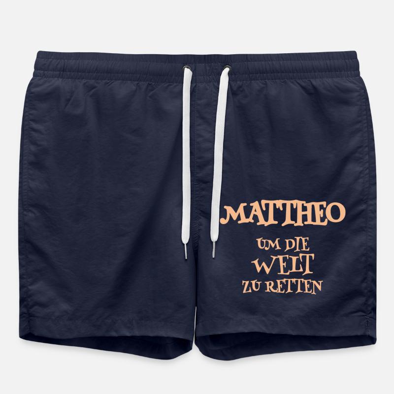 Assistant : Mattheo - Short de bain - bleu marine