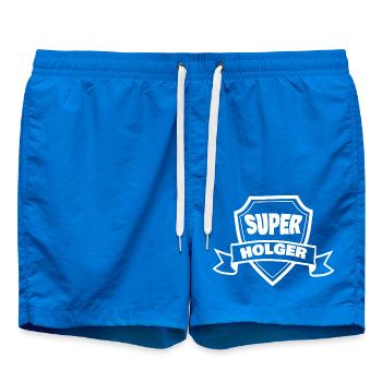 Prénom Holger - Short de bain - cobalt blue - Devant