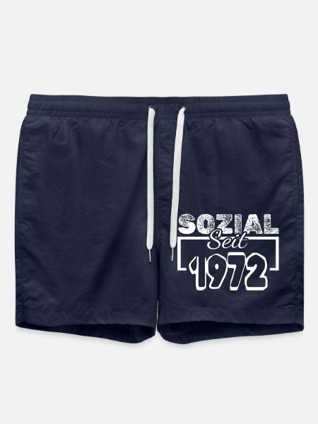since 1972 - Swim Trunks - french navy
