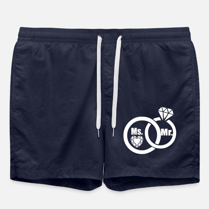 Wedding - Swim Trunks - french navy