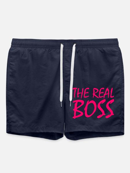 The real boss - Swim Trunks - french navy