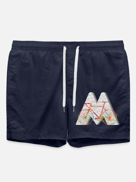 bicycle e 249 m - Swim Trunks - french navy