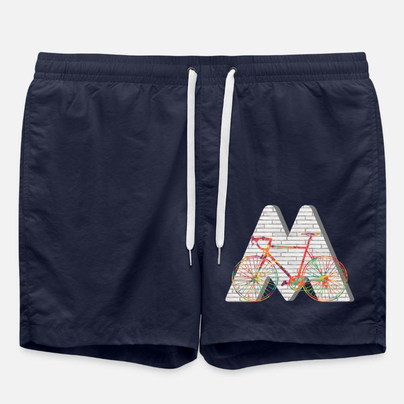 vélo e 249 m - Short de bain - bleu marine