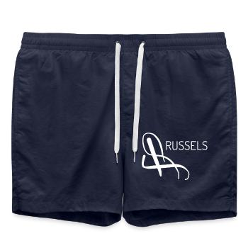 Bébé de Bruxelles - Short de bain - bleu marine - Devant - AI Model Male 185 light (185cm)