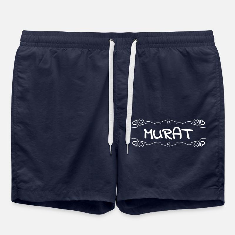 Murat als Name - Badeshorts - French Navy