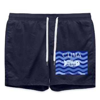 Clima - Badeshorts - French Navy - Vorne - AI Model Male 185 light (185cm)