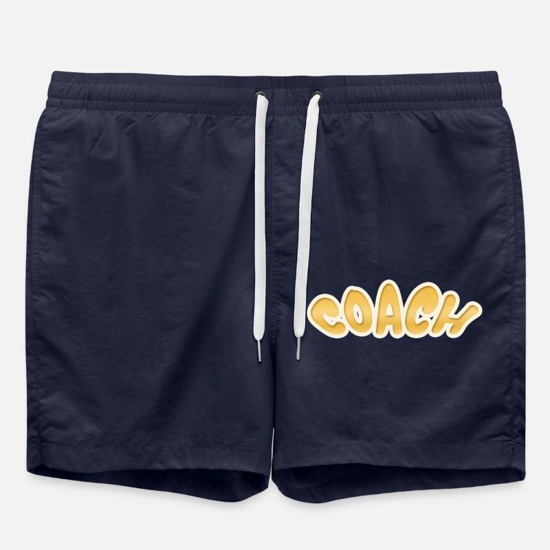 Gift for Coach - Swim Trunks - french navy