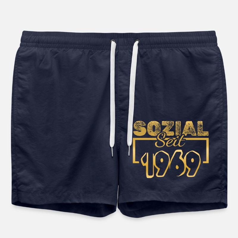 1969 - Swim Trunks - french navy
