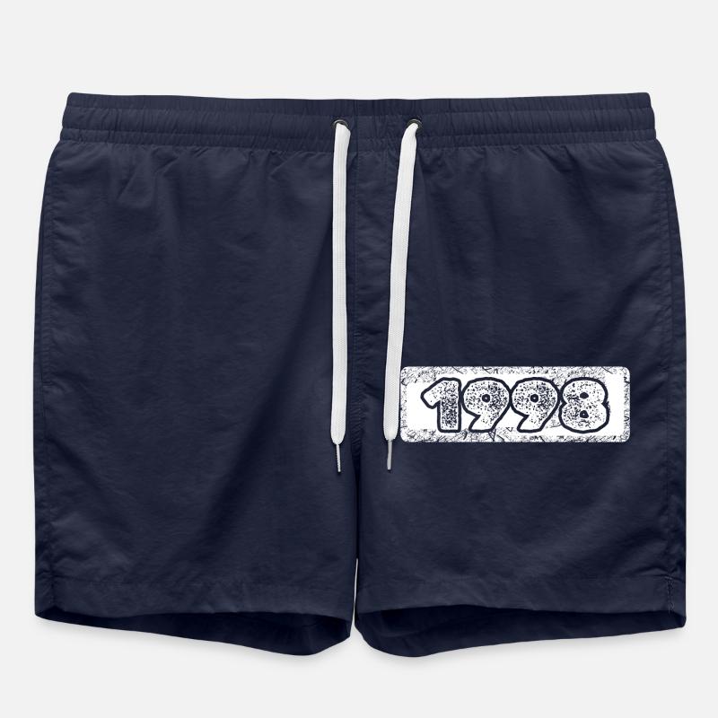 Year 1998 - Swim Trunks - french navy