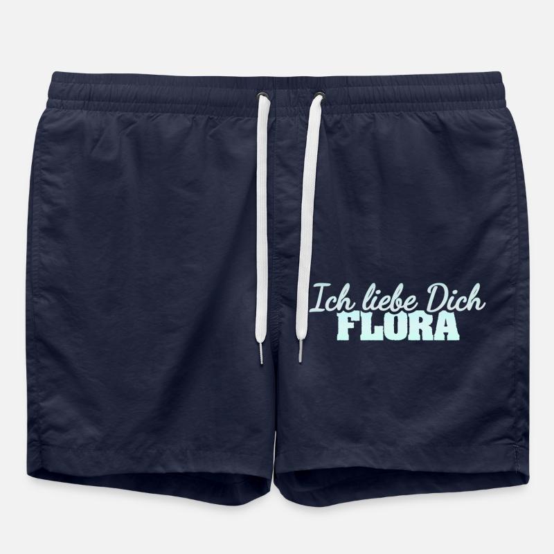 Flore - Short de bain - bleu marine