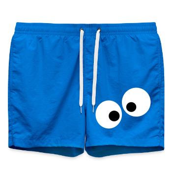eyes - Swim Trunks - cobalt blue - Front