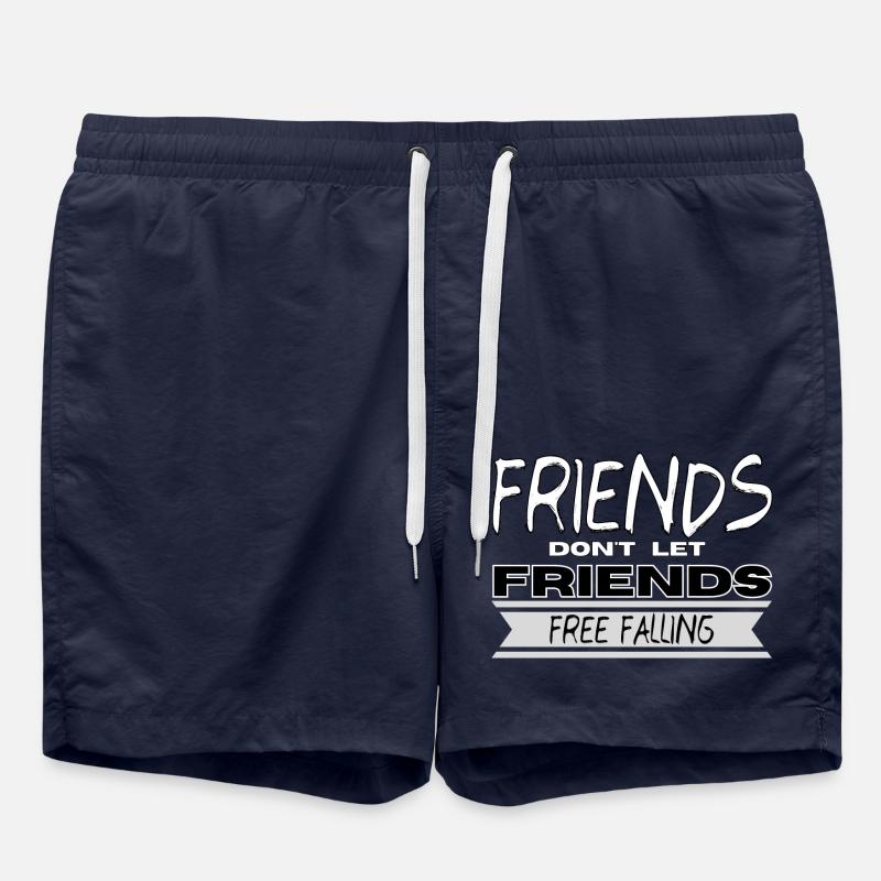Friends do not allow friends... - Swim Trunks - french navy