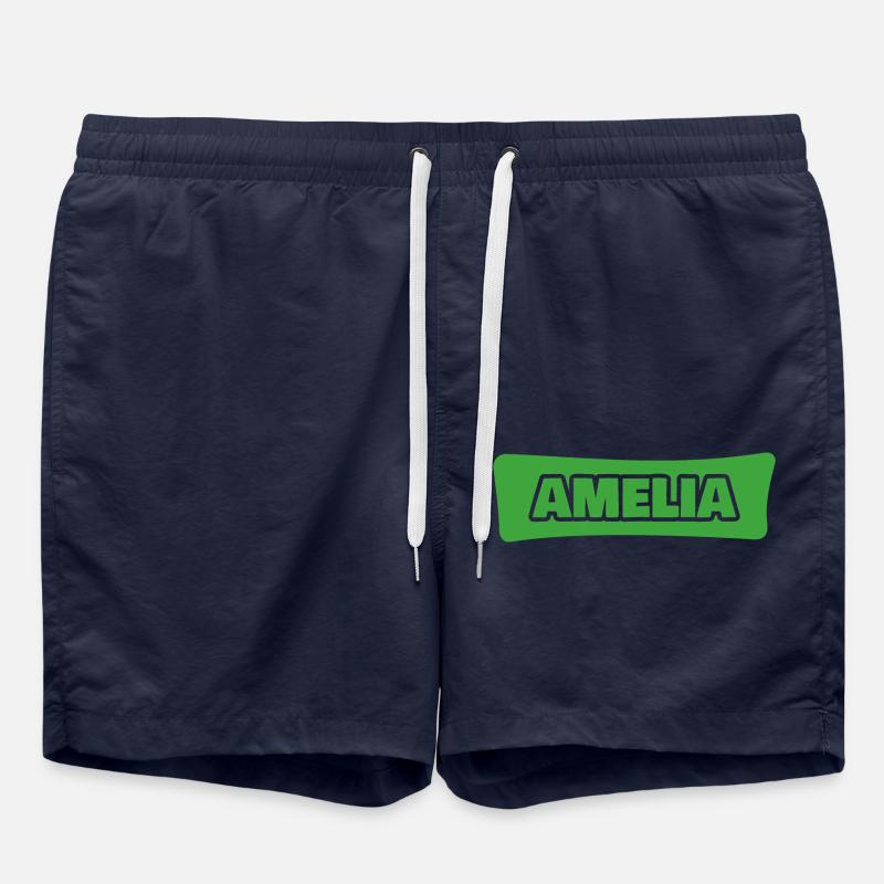Gift for Amelia - Swim Trunks - french navy