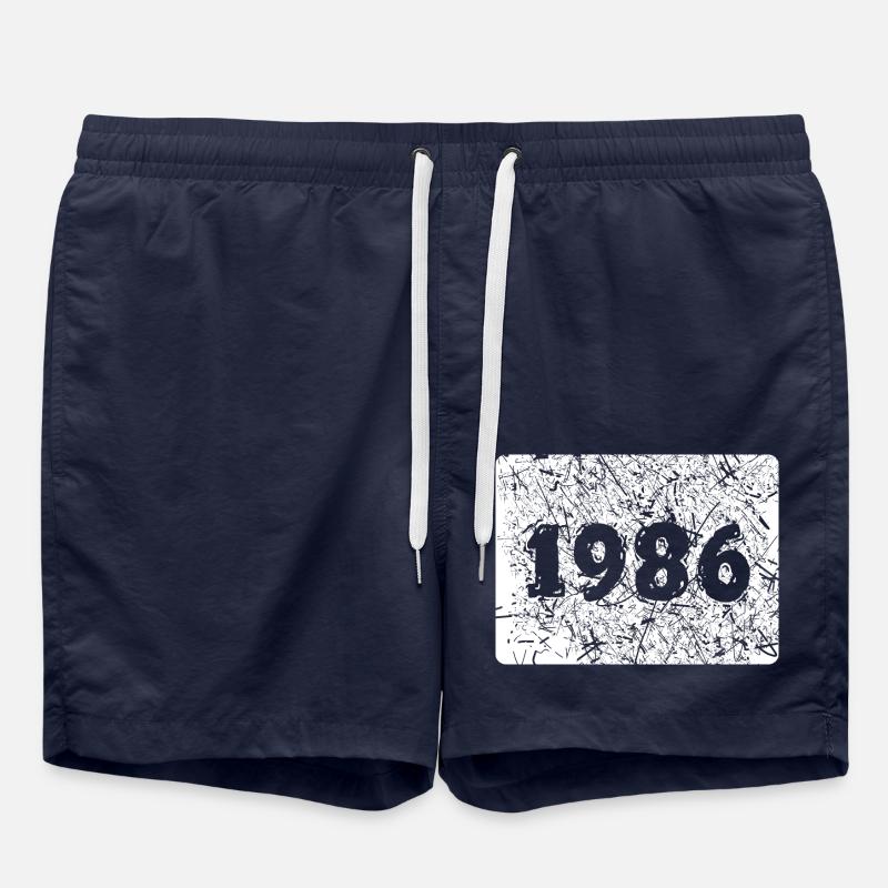 1986 - Swim Trunks - french navy