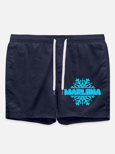 Marlena as Marlena - Swim Trunks - french navy