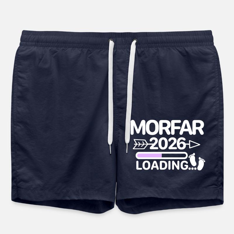 Morfar 2026 Suédois - Short de bain - bleu marine