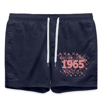 1965 - Short de bain - bleu marine - Devant - AI Model Male 185 light (185cm)