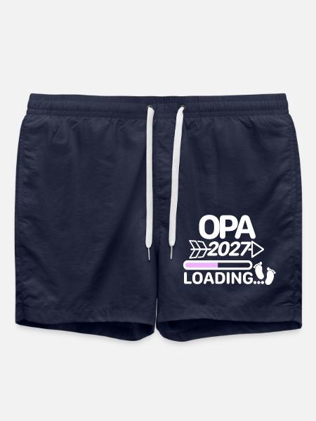 Opa 2027 Babyfüsse - Badeshorts - French Navy