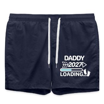 Daddy 2027 - Badeshorts - French Navy - Vorne - AI Model Male 185 light (185cm)