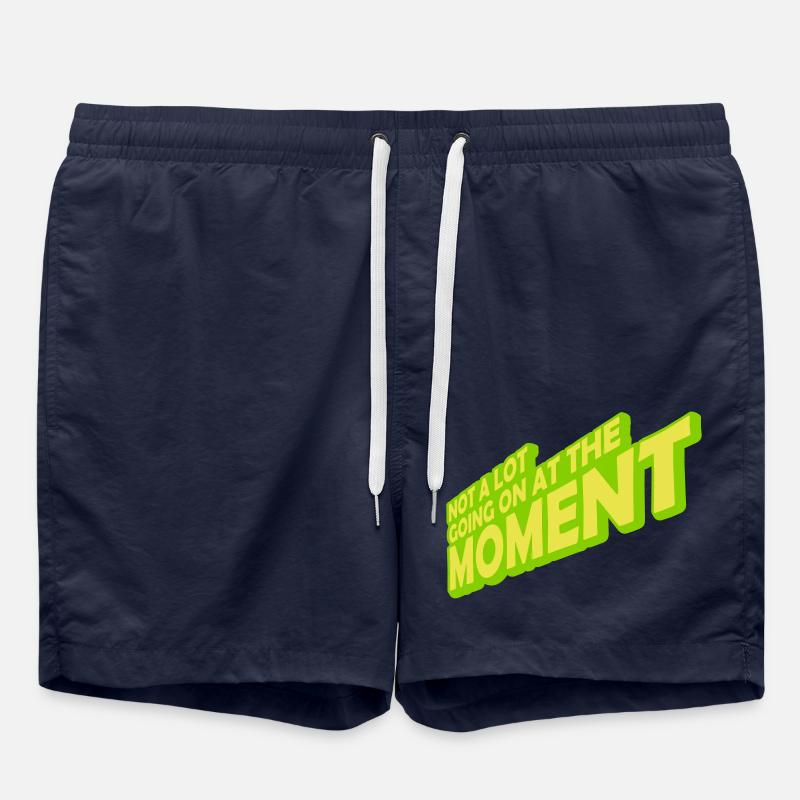 Not much going on - Badeshorts - French Navy