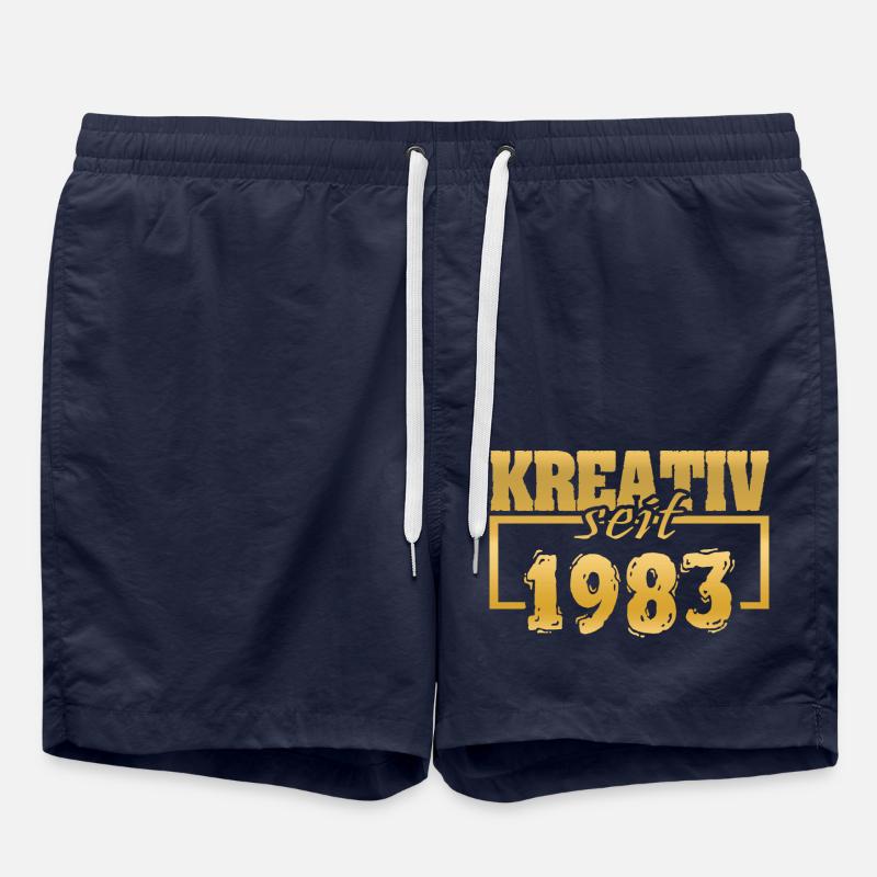 Web designer 1983 - Swim Trunks - french navy