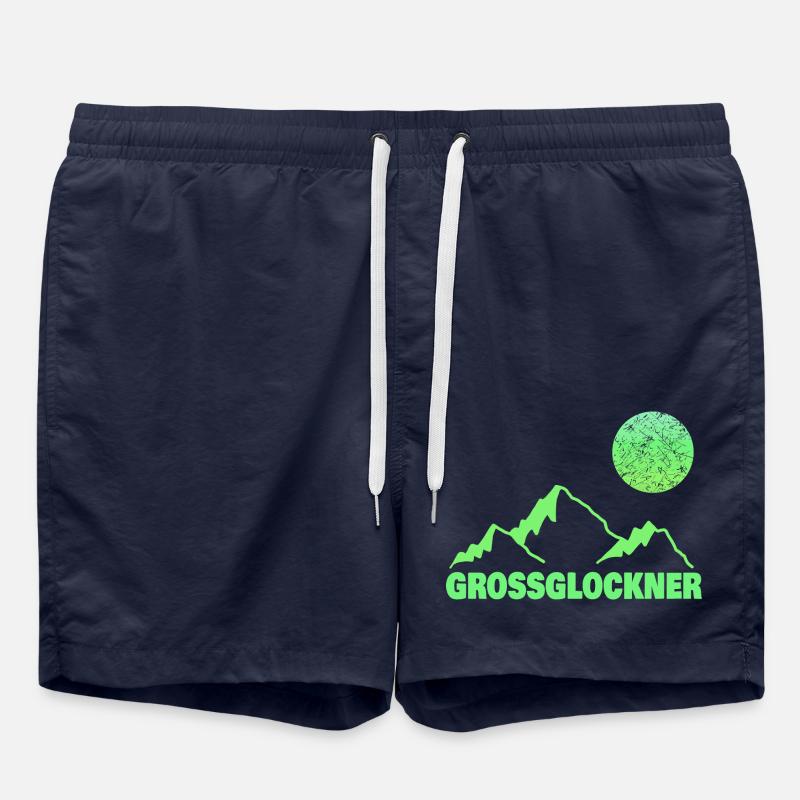 Climbing Grossglockner - Swim Trunks - french navy