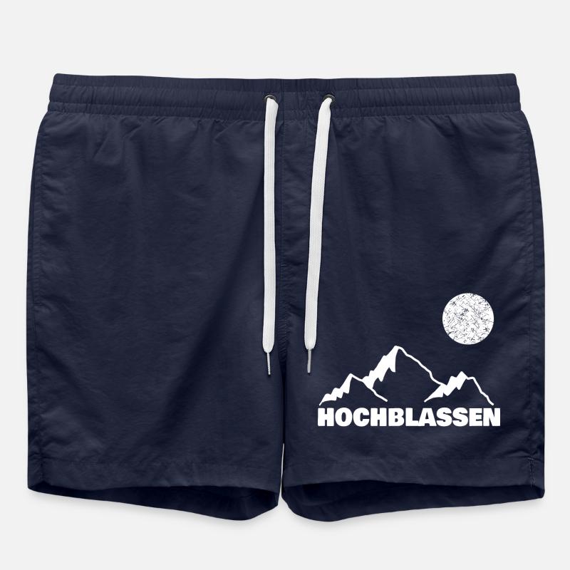 Cadeau pour Hochblassen - Short de bain - bleu marine