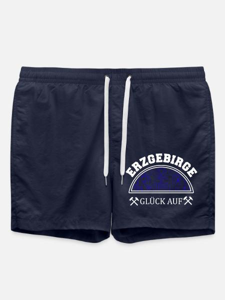 Tradition im Erzgebirge - Badeshorts - French Navy