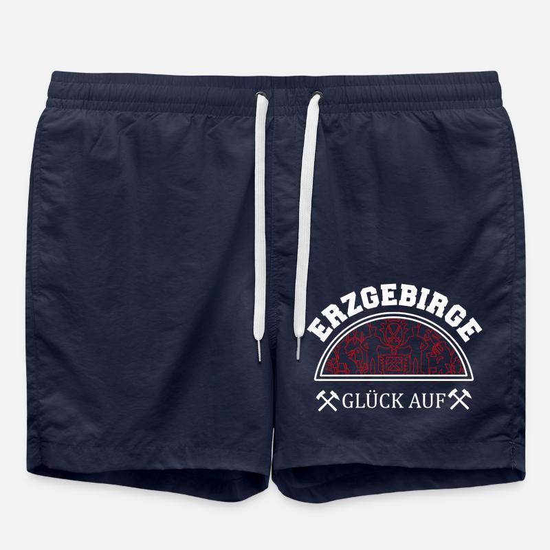 Schwibbogen - Badeshorts - French Navy
