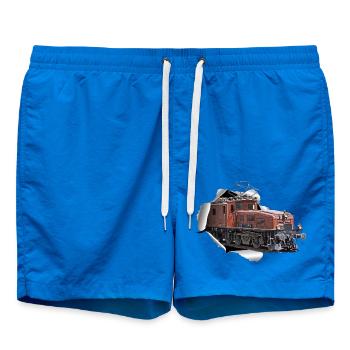SBB Krokodil CE6 8 durchbricht Papier - Badeshorts - Cobalt blue - Vorne